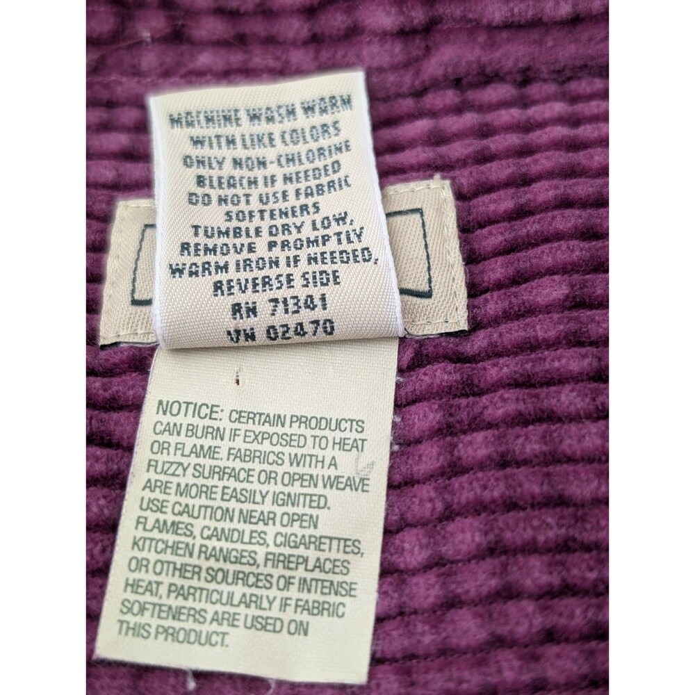 LL BEAN Large Wide Wale Courdoroy Shirt/Shackets (2) Fall Favorite Identical - Picture 8 of 13